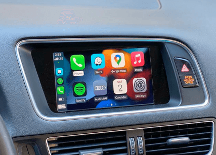 Wireless CarPlay Nachrüstung im Audi A4 – Apple CarPlay auf dem MMI Display
