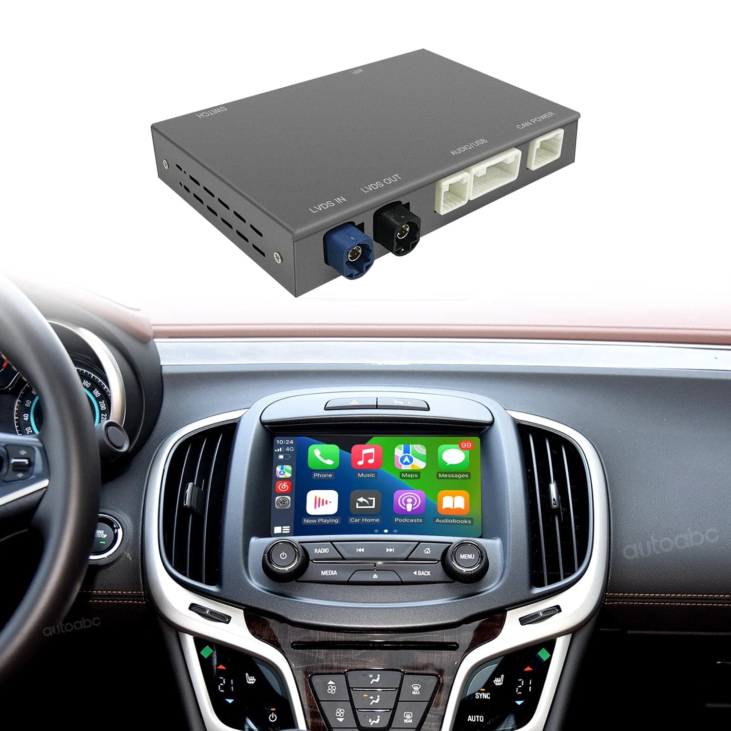 Buick Enclave CarPlay & Android Auto nachrüsten – Wireless Modul
